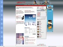 Bild der Webseite von SMSmich