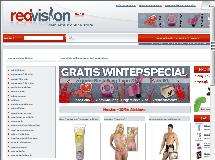 Bild der Webseite von Redvision