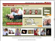 Bild der Webseite von MEET THE ONE