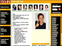 Bild der Webseite von FriendClub