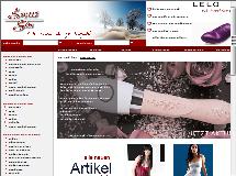 Bild der Webseite von SWEET-SIN
