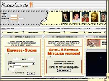 Bild der Webseite von KnowOne