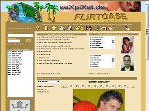 Bild der Webseite von FLIRTOASE