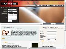 Bild der Webseite von Affaire.com