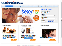Bild der Webseite von GayFriendfinder.com