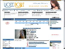 Bild der Webseite von VotePort.de
